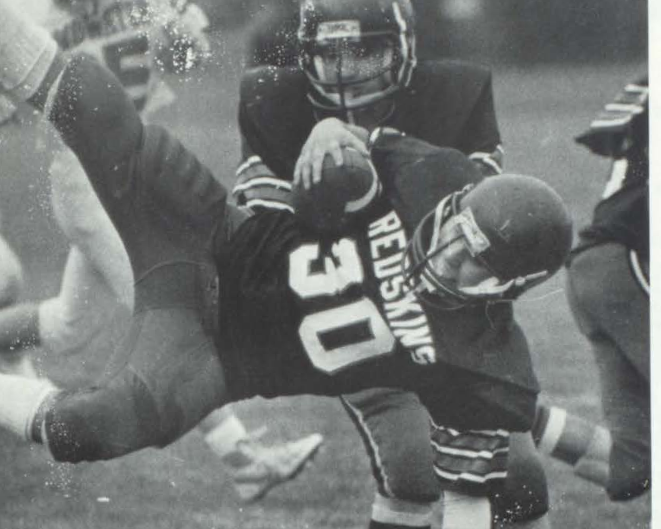 Celebration after winning conference championship